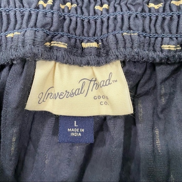 Universal Thread™ Women's Short Tiered Ruffle Mini Skirt Gray Ikat Size L - Picture 10 of 10